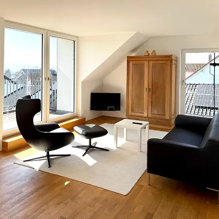 180 Grad Im 2 Og Mit Panoramafenster Und Bergblick Apartmán Wasserburg