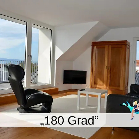 Διαμέρισμα 180 Grad Im 2 Og Mit Panoramafenster Und Bergblick *