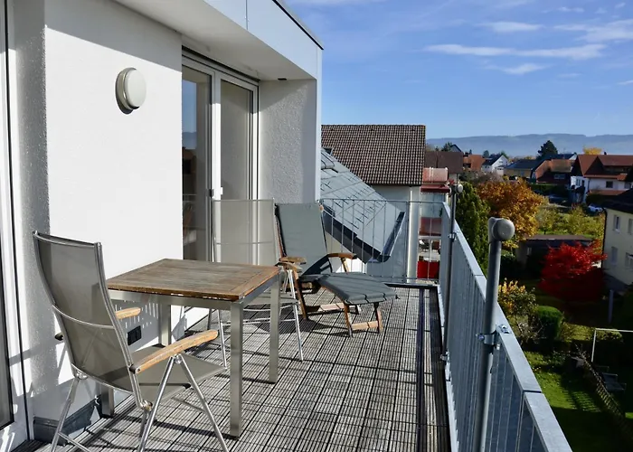 Apartament 180 Grad Im 2 Og Mit Panoramafenster Und Bergblick Wasserburg